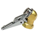 Air Chuck Open Flow Ball Tire Inflator Air Chuck Brass with Clip for Tire I D4M6