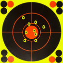 10x Durable 8'' Shooting Paper Target Shooting Splatter Practicing Targets