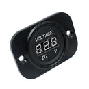 Voltage Meter LED Digital Display Voltmeter Instrument tester for Motorcycl