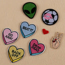 8Embroidery Sew/Iron On Patch Badge Transfers Lace Fabric Trim Clothes Q1N3