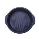 Round Cake Mold Pan Bakeware Tray Silicone Mould Pastry Maker, 11.4 x 9.6 x L9G4