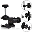 1/4' Screw Clip Ball head Holder Stand for Camera Speedlite flash on Table