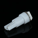 10 pcs T5 Dashboard Wedge LED Light 5050 SMD Instrument Bulbs Lamp White DC 12V