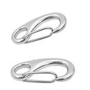 2x Marine Grade Stainless Steel Boat Spring Snap Hooks Clip Hardware