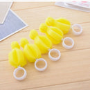 6pcs New Baby Nipple Brush Bottle Brush Sponge Cleaner With Pacifier BrushOA
