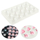 2PCS Sugar Tray Molds Fondant Cake Flower Shaped Drying Mats Baking Decor-Tool--