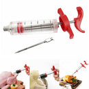 Professional Smoker BBQ Master Meat Marinade Flavor Injector Syringe Needle