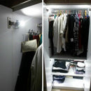Cabinet Hinge LED Sensor Light For Wardrobe Cupboard Kitchen Door Closet HOT