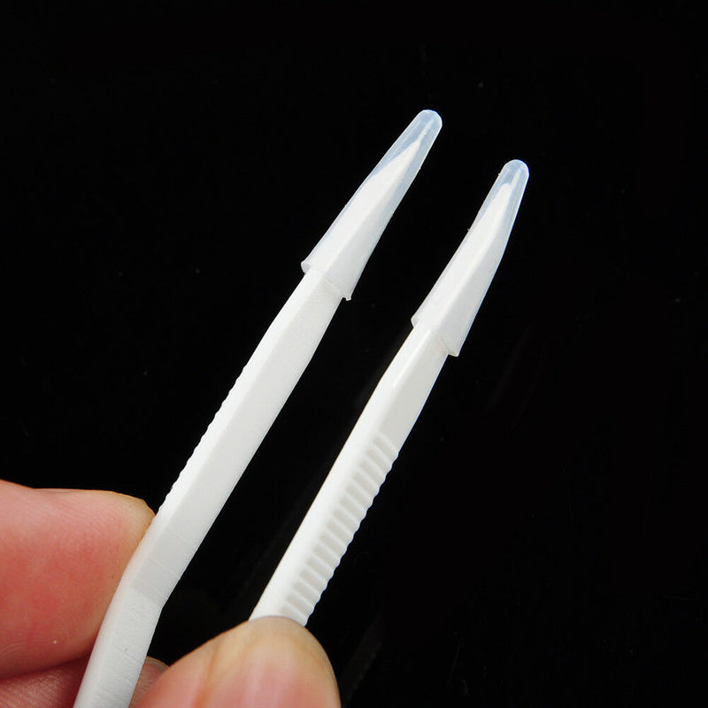 2 set Random Color Eyes Care Lenses Plastic Tweezers Insert Remover