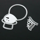 Snowman DIY Metal Stencil for Scrapbook Embossing Craft Cutting Die Decor A