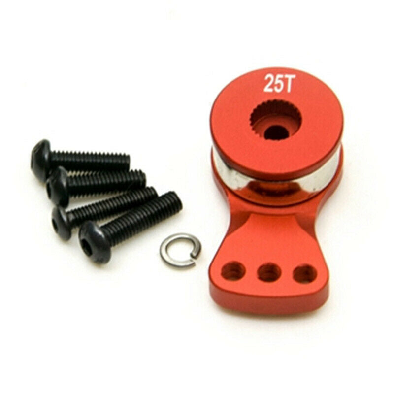 25T Teeth Tooth Half Servo Arm Horn for 1/8 1/10 RC Car Boat FUTABA/SANWA/T S7R8