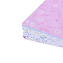 72 Sheets Floral Square Folding Crane Origami Chiyogami Craft Lucky Wish Pape FT