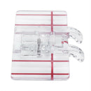 Border Guide Sewing Machine Presser Foot - Fits All Low Shank Snap-On Singe J7J4