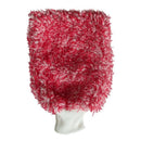 Car Plush Cleaning Decontamination Microfiber Gloves Red