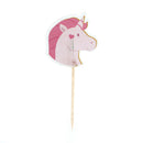 24pcs horse cupcake cake topper cake flags for party baking decor`AU3C