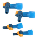 Set of 4 Hydration Pack Bladder Big Bite Valve Nozzle Mouthpiece with Switch
