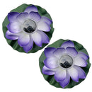 2pcs Artificial Floating Lotus Flower Solar Lights for Garden Pond Swimming Pool