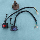 2pcs 7/8in Motorcycle Horn Turn Signal Lamp Control Switch for HORES WY125
