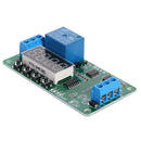5V 12V 24V Relay Module Infinite Loop Timing Self-lock Relay Cycle Timer Module