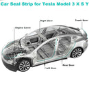 Car U-Shaped Door Edge Anti-Collision Guard Protector 32 Foot B9N6