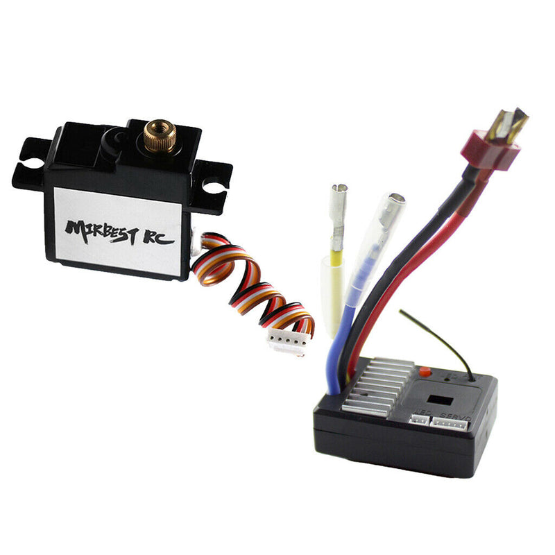 RC Receiver Board + 6kg Servo for WLTOYS 144001 1:14 RC Car Buggy Accessory