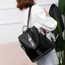 Women'S Soft Backpack Girl Bag Girl Lady Travel Shoulder Bag Casual Backpac