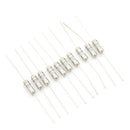 10pcs Ceramic Tube Fuse Axial Leads 3.6*10mm 5A Slow Blow 250V JR