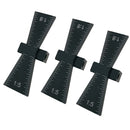3 Pc Dovetail Marker Hand Cut Mortise Gauge Tenon Joint Mark Scraper DIY Kit