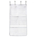 1Pcs White Six Pocket Hanger Shower Organizer Bags Multifunctional Bathroom