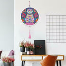 Cat DIY Diamond Painting Pink Tassels Special Shape Drill for Home Pendants