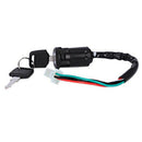 Key Set Ignition Switch 4 Pin 4 Wire Female Atv U2V9