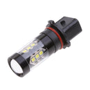2x Car Fot Lights P13W Super Bright LED Chips 80W Bulbs 5500K Cool White