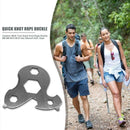 Outdoor Multi Tool Quick Knot Rope Buckle M6 M8 M10 M18 Hex Wrench EDC Gear A