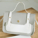 Women'S Handbag Mini Bag Ladies Strap Female Fashion Contrast Color Shoulde