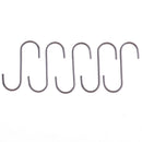 5pcs S-Shaped Hooks Hanging Hanger Storage Holders Anti-Rust Metal Hooks LJ