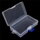 Plastic Clear Parts Storage Box Jewelry Craft Container Organizer Case LJLJ
