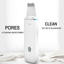4In1 Ion Ultrasonic Skin Scrubber Face Spatula Cleaner Blackhead Comedones