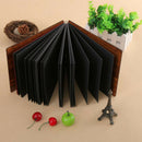 Handmade Wooden DIY Family Baby Lovers Memory Book Wedding Photo Album Gift ZZP