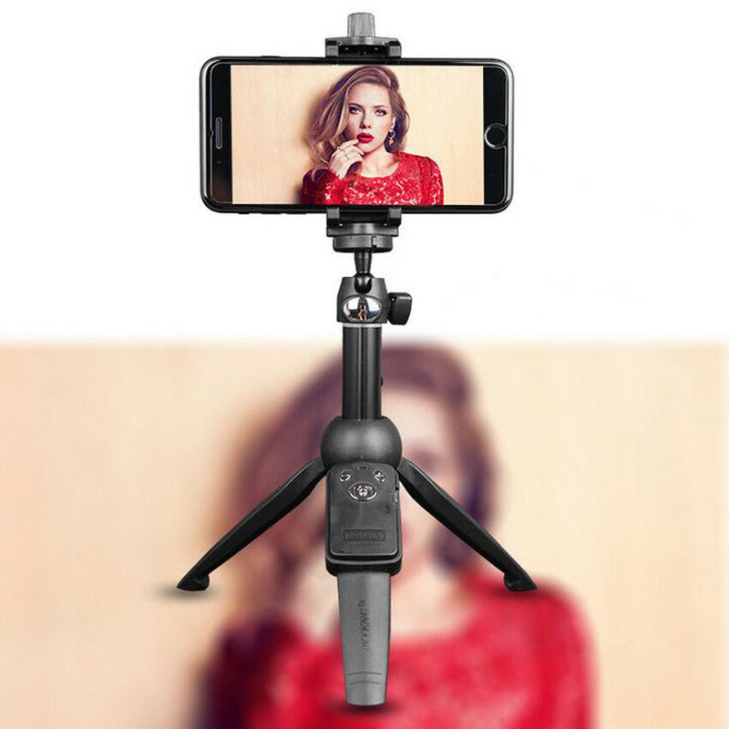 Extendable Selfie Stick Tripod Set with Bluetooth Remote Control Monopod
