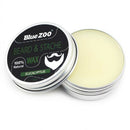 bluezoo Men Beard Moustache Styling Wax Moisturizing Oil Control Balm Sooth T5Y7