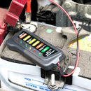 Car Digital Battery Load Tester Alternator Vehicle Battery Analyzer With 2 Clips