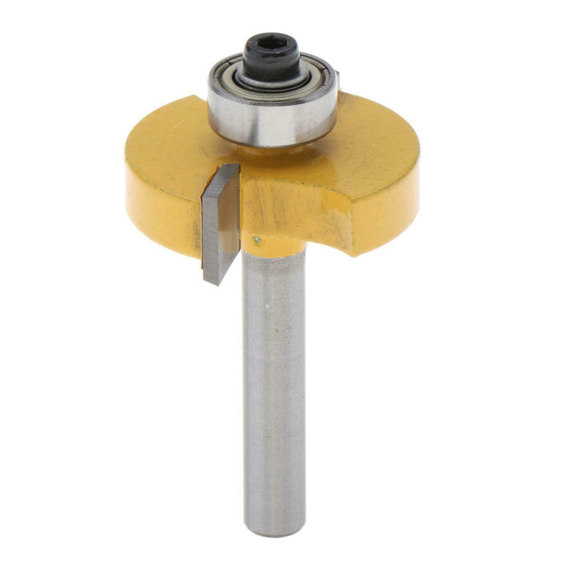 2" Height x 3/8" Diameter Flush Trim Router Bit - 1/4" Shank