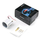 52mm White LED Water Temperature Temp Gauge Meter with Sensor Smoke Face T Hj Bj