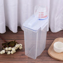 2L Plastic Cereal Dispenser Storage Box Kitchen Food Grain Rice ContainNDA Hn