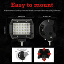 60W 6000LM 4 Inch Light Bar Work Light Spotlight LED Light Bar for Truck Dr