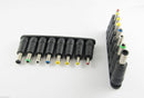 8in1/Set Power Jack Universal DC Socket 5.5 x 2.1mm To Plug Connector Converter