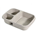 New Natural Material Lunch Bento Box Food Heated Thermos Container Kitchen
