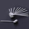 12pcs/Set Round Shape Coffee Spoon Stainless Steel Mini Teaspoons Sugar Des N3Z4