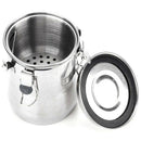 Stainless Steel Paint Brush Washable Portable Color Container With Leak-Pro
