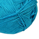 Lake Blue Knitting Yarn Natural Bamboo Cotton Skein Ball Fingering DIY Wea JYX